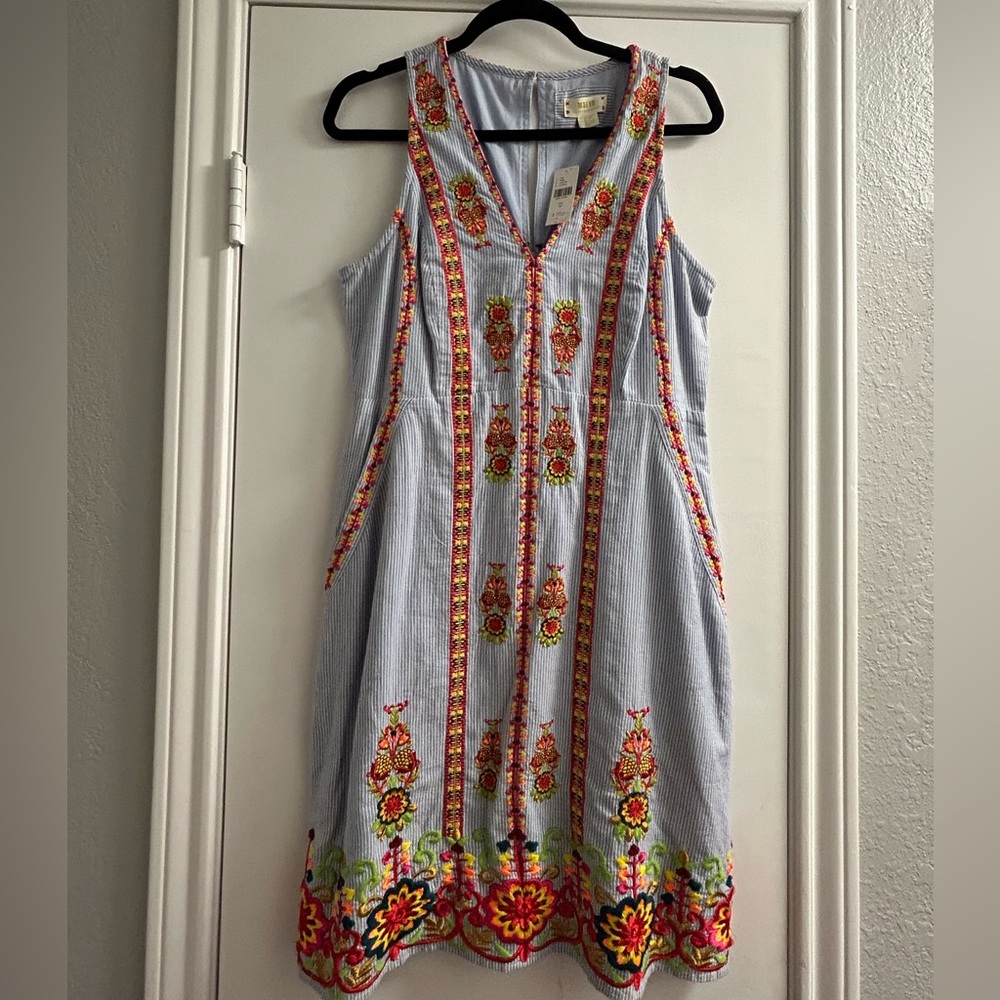 NWT anthro floral dress size 10